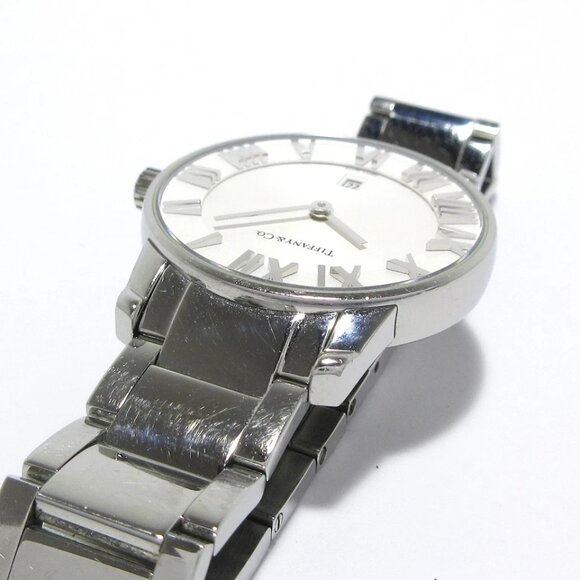 TIFFANY&Co. Atlas Dome - Silver Women's Wrist Watch 579-072425 - Picture 4 of 12